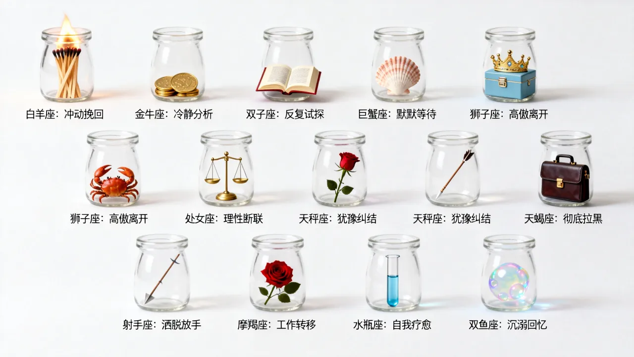 十二星座分手反应有哪些不同,哪个星座更容易回头? 十二星座分手反应有哪些不同,哪个星座更容易回头?
