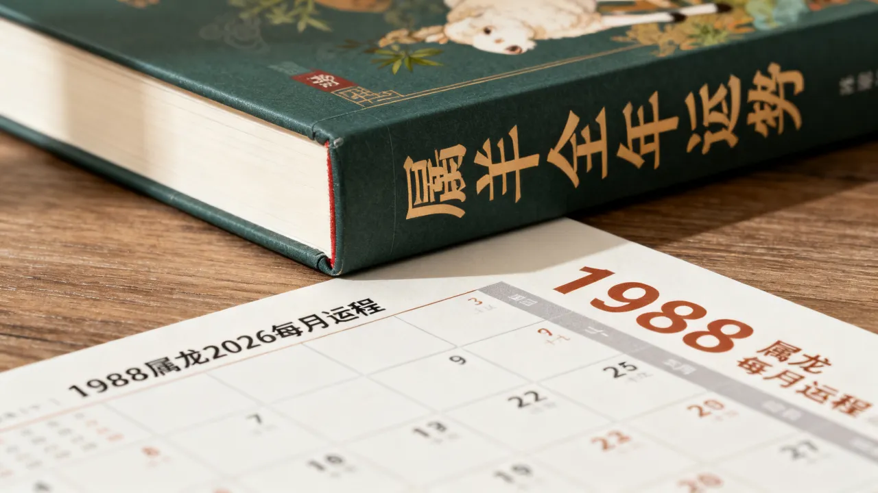 1988年属龙人2026年农历每月运程详解？属羊全年运势图书推荐