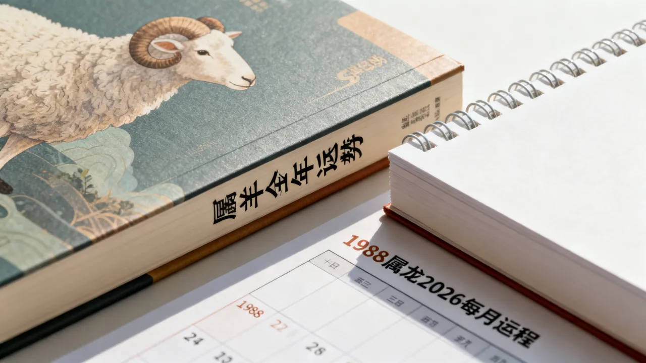 1988年属龙人2026年农历每月运程详解?属羊全年运势图书推荐 1988年属龙人2026年农历每月运程详解?属羊全年运势图书推荐