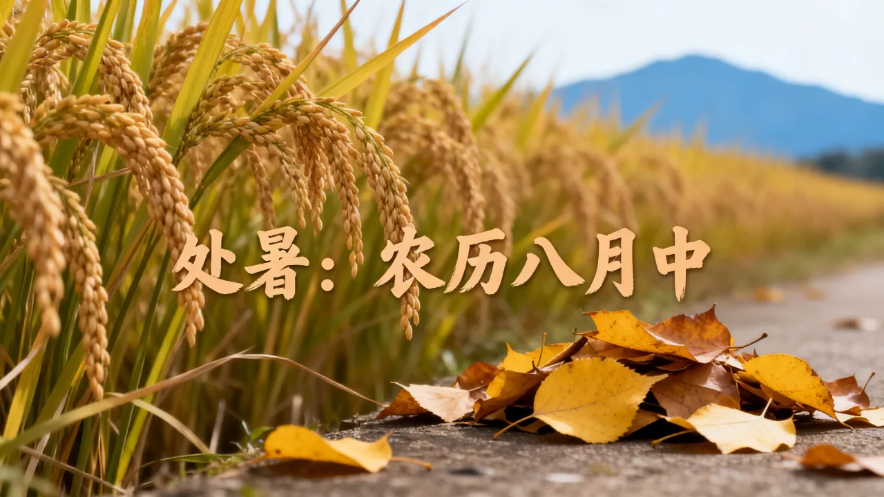 处暑是阴历几月?处暑节气在农历八月的哪一天? 处暑是阴历几月?处暑节气在农历八月的哪一天?