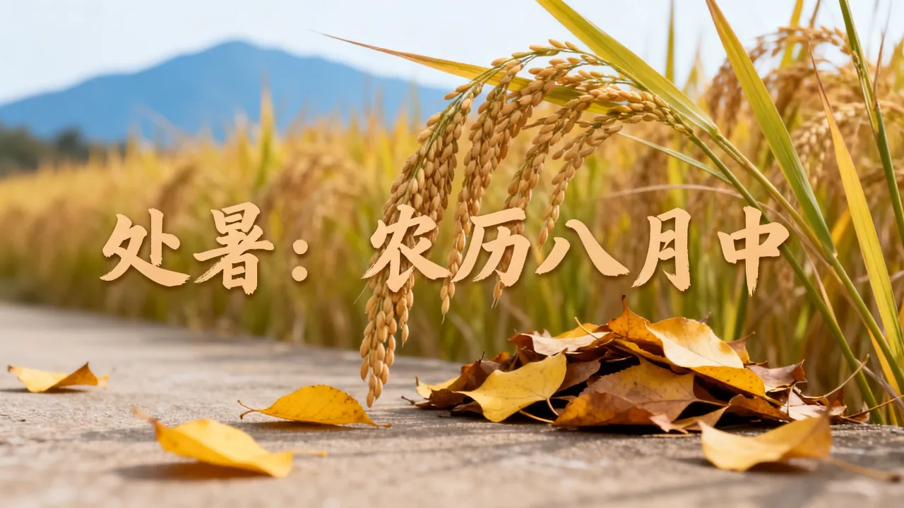 处暑是阴历几月?处暑节气在农历八月的哪一天? 处暑是阴历几月?处暑节气在农历八月的哪一天?