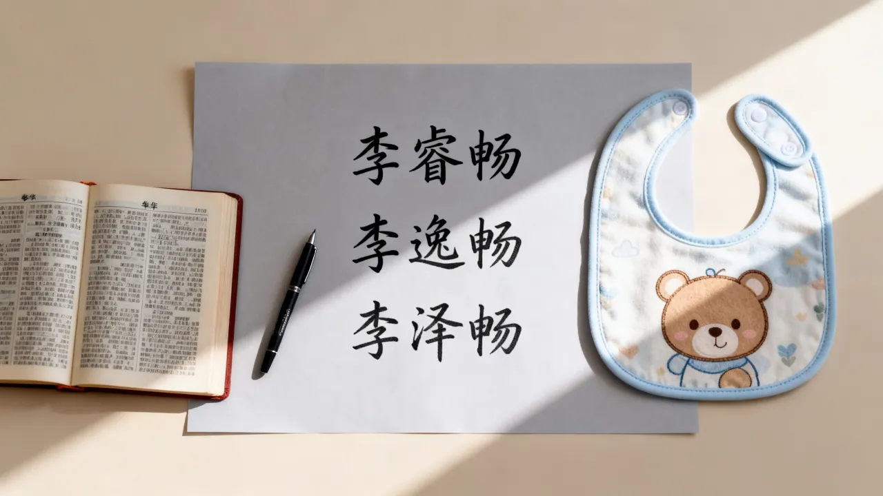 男宝宝起名李什么畅好听？李姓畅字男孩最佳名字推荐