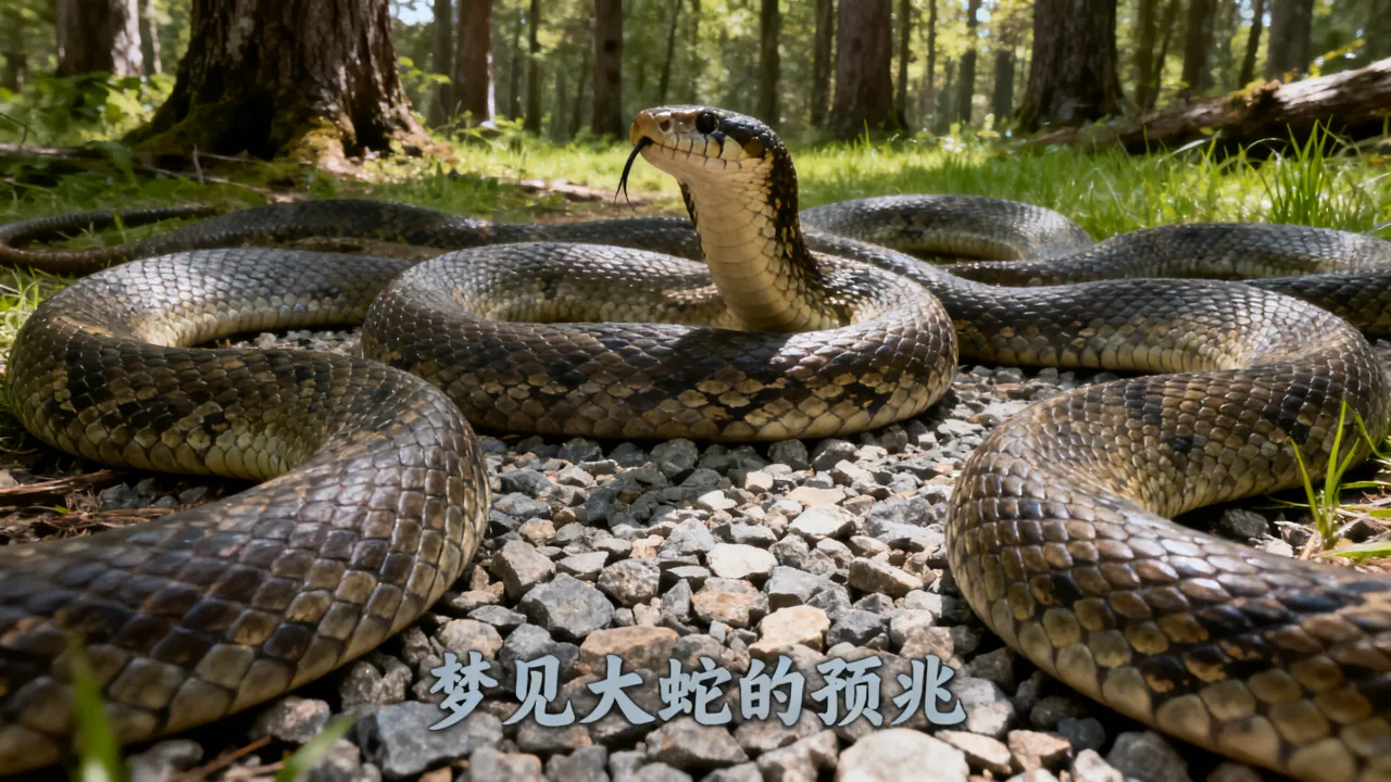 梦见多条大蛇是什么意思，梦见大蛇是什么预兆