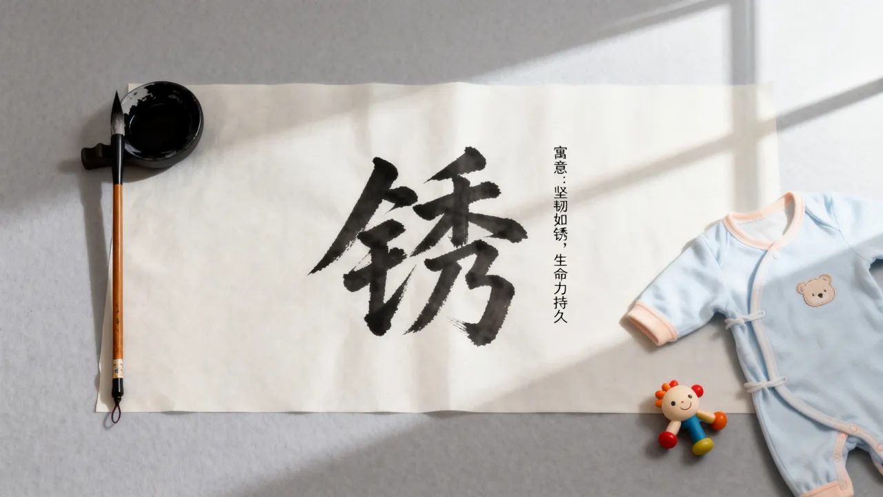 宝宝起名锈字怎么写好，如何用锈字取名寓意深远