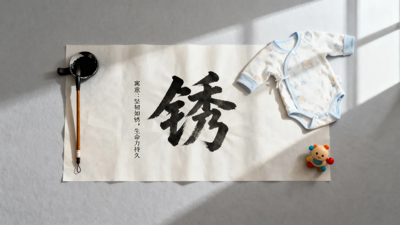 宝宝起名锈字怎么写好，如何用锈字取名寓意深远