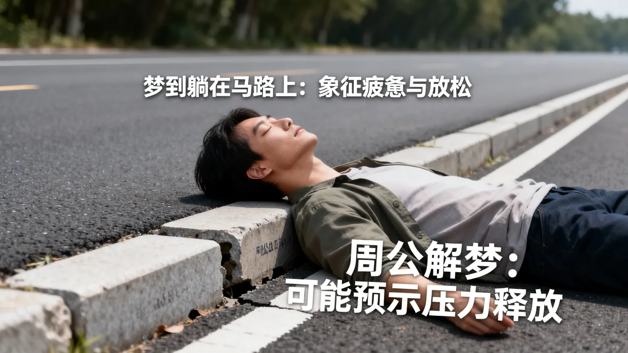 梦到躺在马路上有什么寓意吗,梦见躺在马路上预示什么周公解梦 梦到躺在马路上有什么寓意吗,梦见躺在马路上预示什么周公解梦