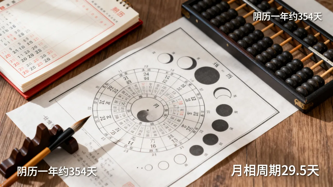 阴历一年到底有多少天,阴历天数怎么算准确? 阴历一年到底有多少天,阴历天数怎么算准确?