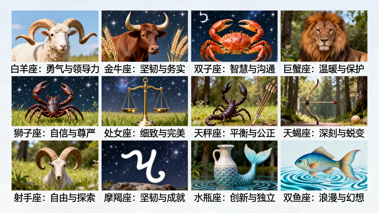 十二星座的由来与意义是什么?十二星座是怎么来的 十二星座的由来与意义是什么?十二星座是怎么来的