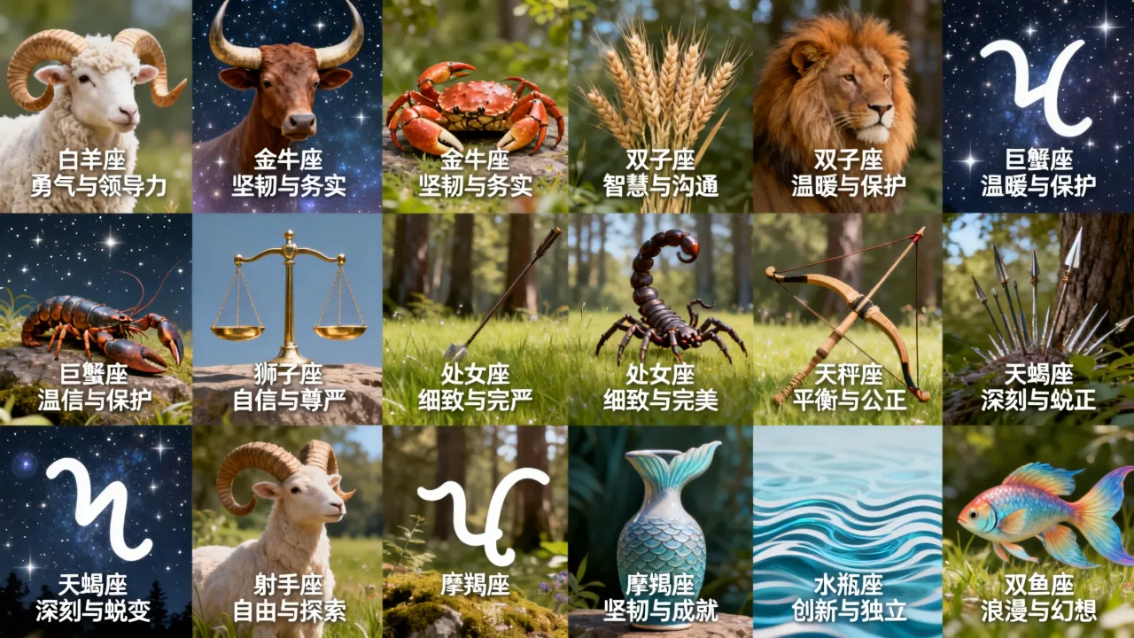 十二星座的由来与意义是什么?十二星座是怎么来的 十二星座的由来与意义是什么?十二星座是怎么来的