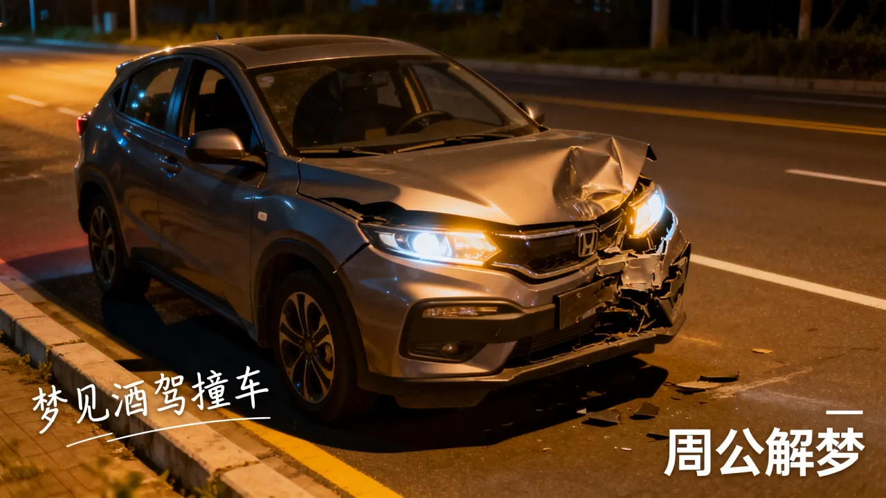 梦见酒驾撞车有什么寓意吗，周公解梦梦见酒驾撞车是什么预兆