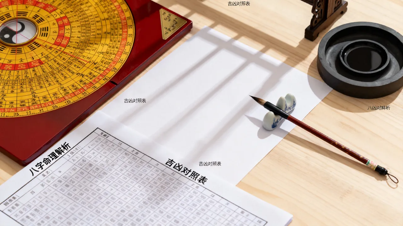 算命看吉凶表怎么看,八字吉凶表如何看命理运势 算命看吉凶表怎么看,八字吉凶表如何看命理运势