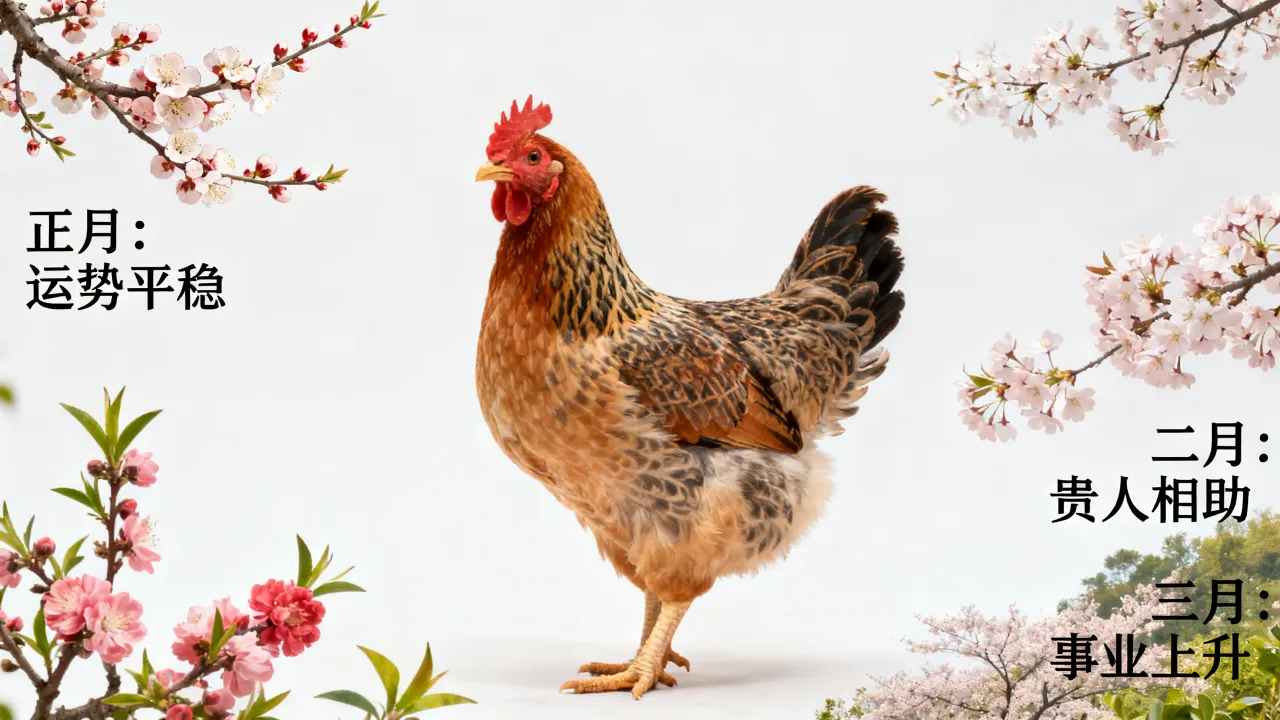 属鸡阴历十二个月命运如何，属鸡农历几月出生最好命？