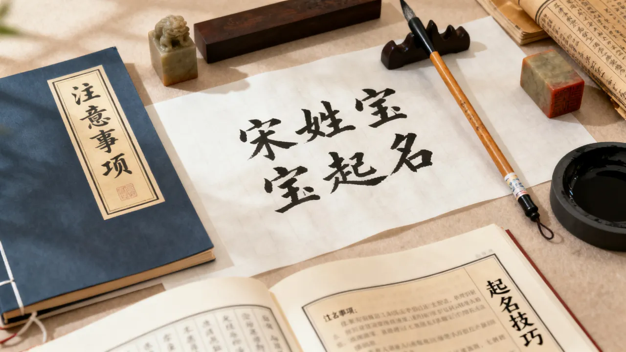姓宋的宝宝怎么起名，宋姓宝宝起名技巧与注意事项大全
