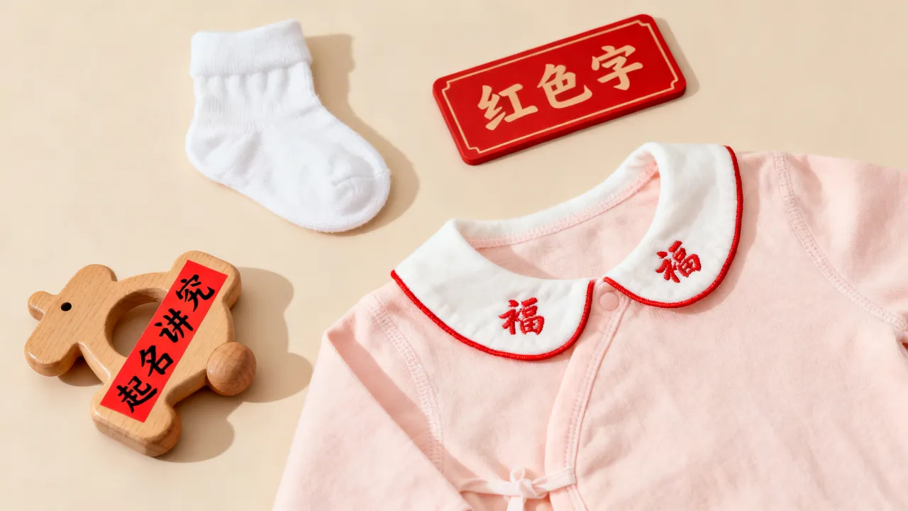 宝宝起名红色字怎么起，取名用红色字有什么讲究
