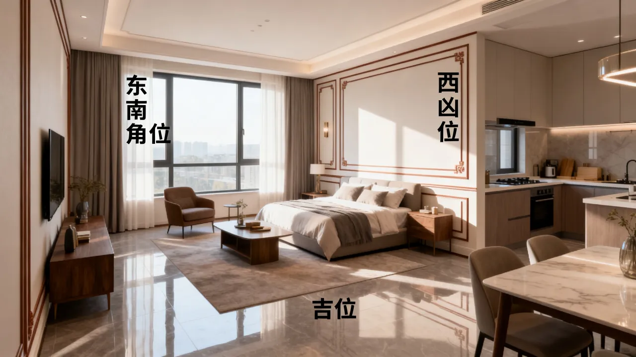 新房子怎么看吉凶图,新房风水吉凶方位图解怎么看 新房子怎么看吉凶图,新房风水吉凶方位图解怎么看