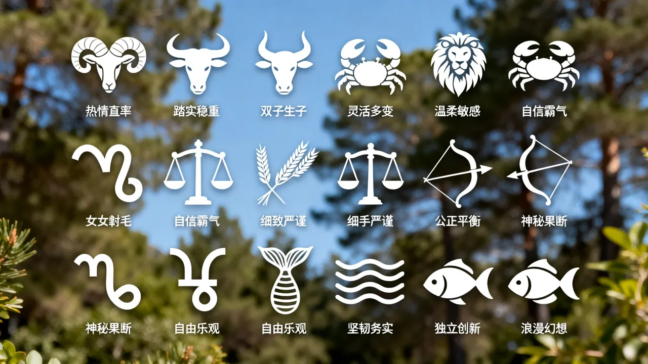 十二星座分别代表什么样的人,星座性格分析准不准 十二星座分别代表什么样的人,星座性格分析准不准
