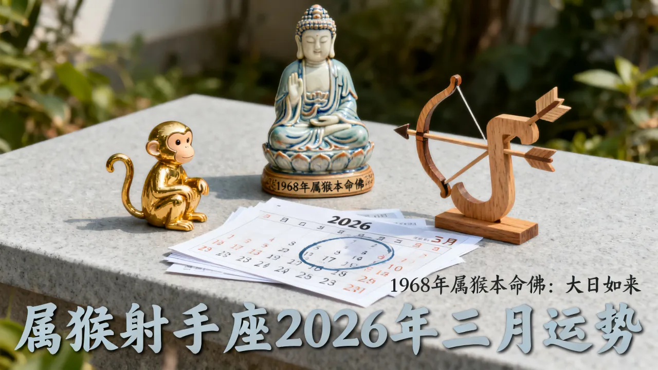 属猴射手座2026年三月运势如何,1968年属猴本命佛是哪尊 属猴射手座2026年三月运势如何,1968年属猴本命佛是哪尊