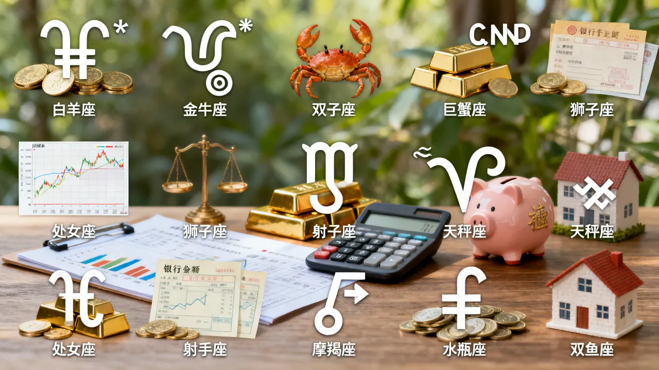 十二星座经济头脑谁最强,哪个星座最会投资理财? 十二星座经济头脑谁最强,哪个星座最会投资理财?