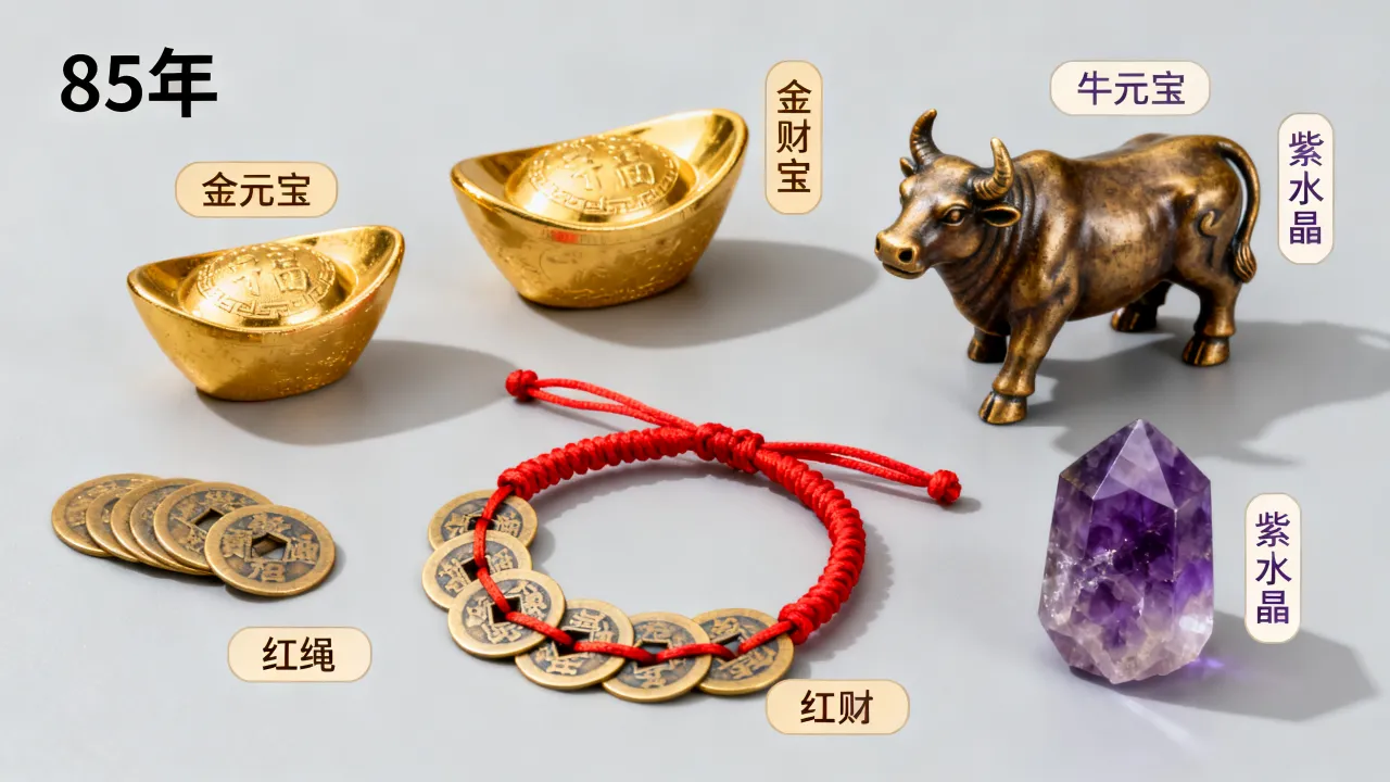 属牛的人2026年财运如何,85年属牛招财转运物件有哪些? 属牛的人2026年财运如何,85年属牛招财转运物件有哪些?