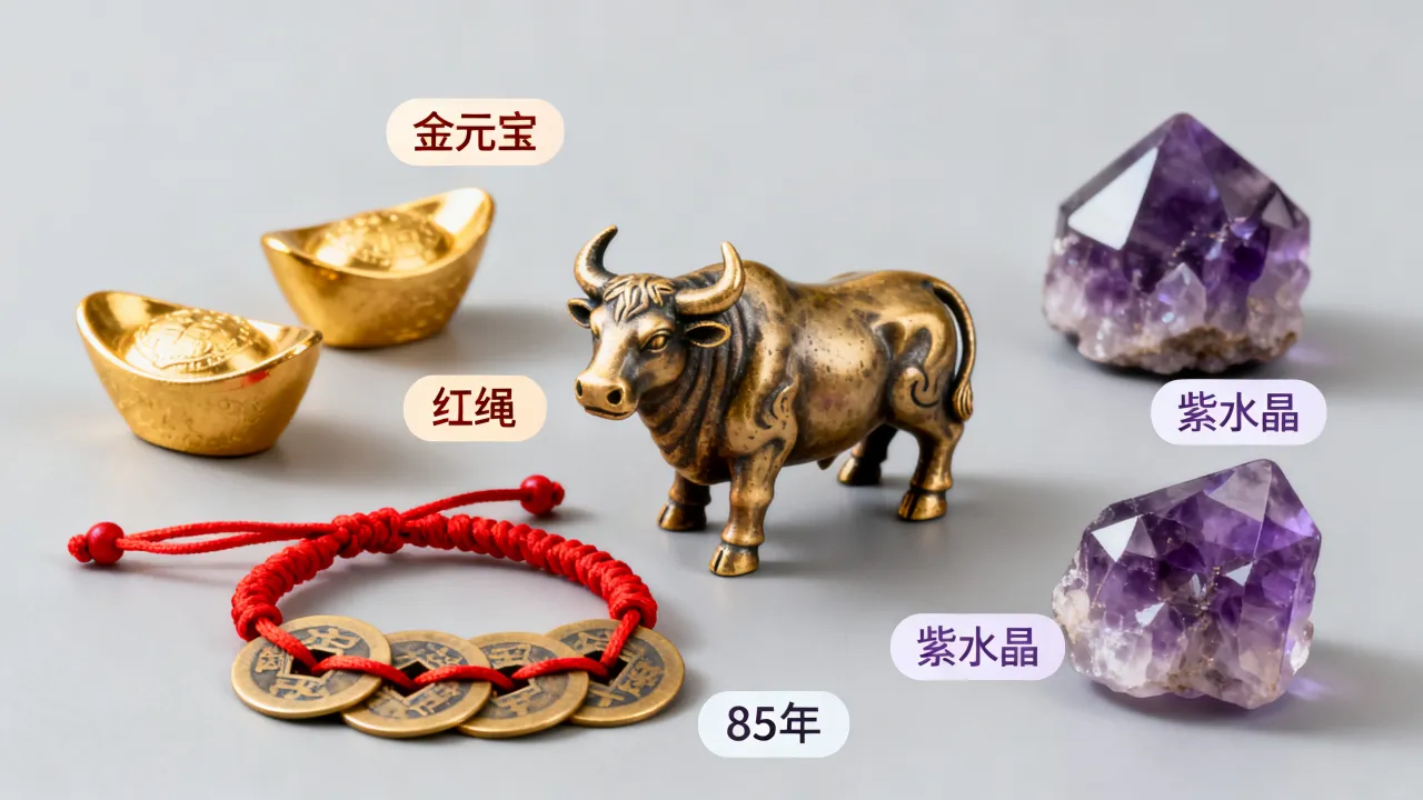 属牛的人2026年财运如何，85年属牛招财转运物件有哪些？