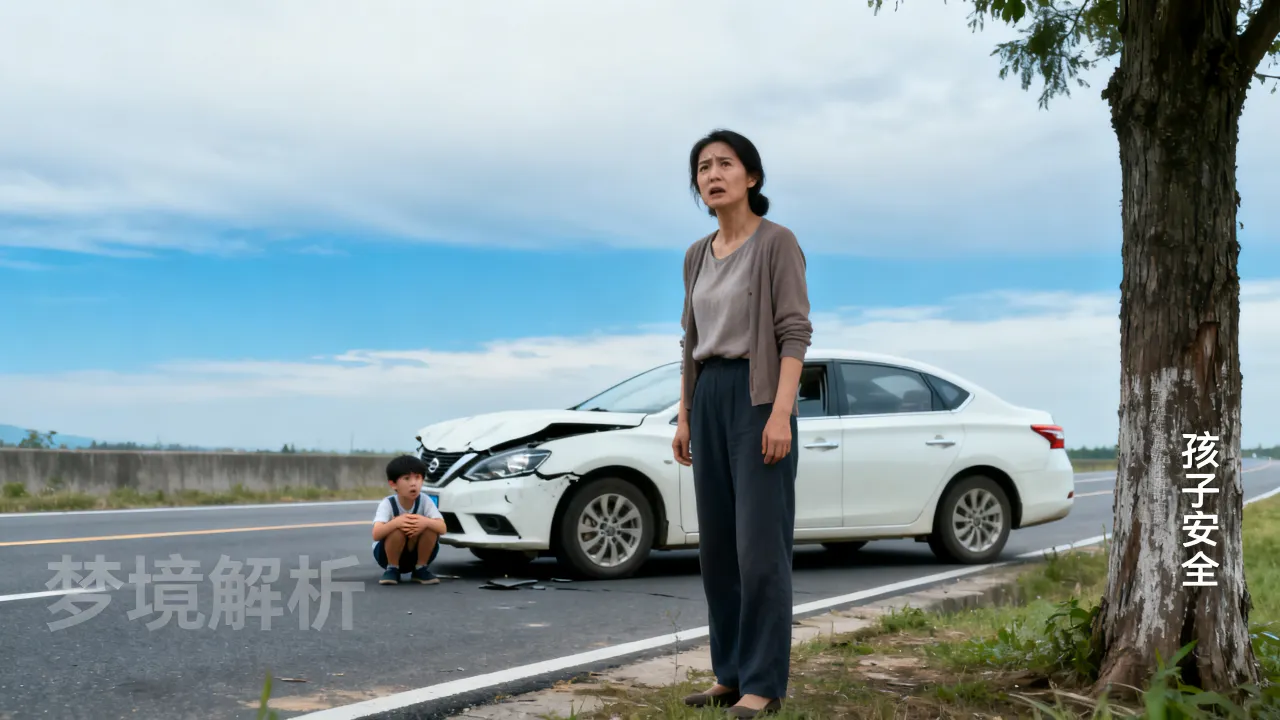 梦到了自己孩子被车撞有什么意思吗，梦见孩子车祸是凶兆还是预警
