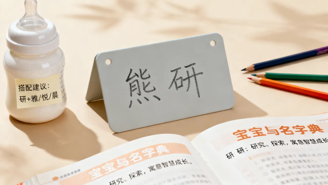 宝宝起名熊研什么好听？熊研名字寓意及最佳搭配