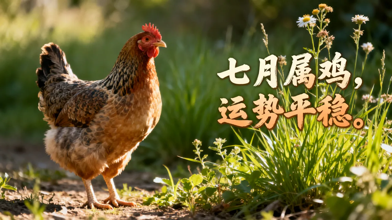 七月属鸡的命运如何,属鸡七月出生的人运势好不好? 七月属鸡的命运如何,属鸡七月出生的人运势好不好?