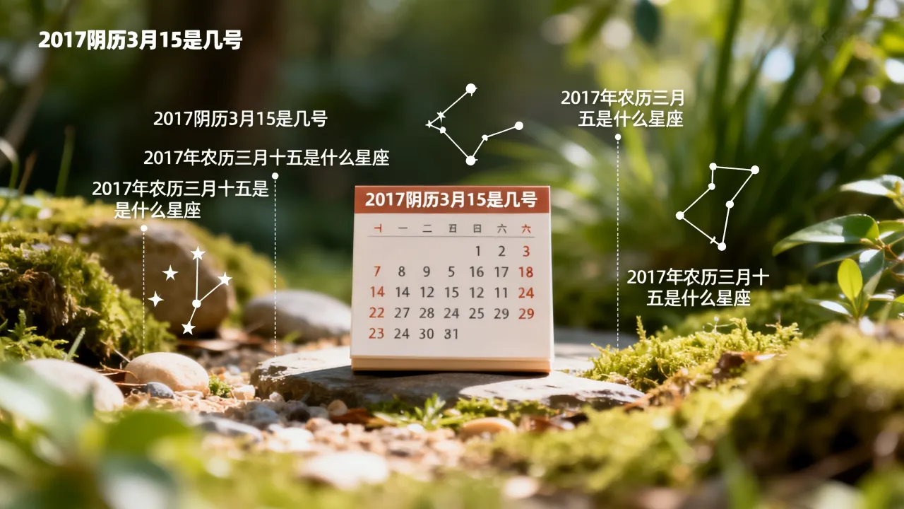 2017阴历3月15是几号,2017年农历三月十五是什么星座 2017阴历3月15是几号,2017年农历三月十五是什么星座