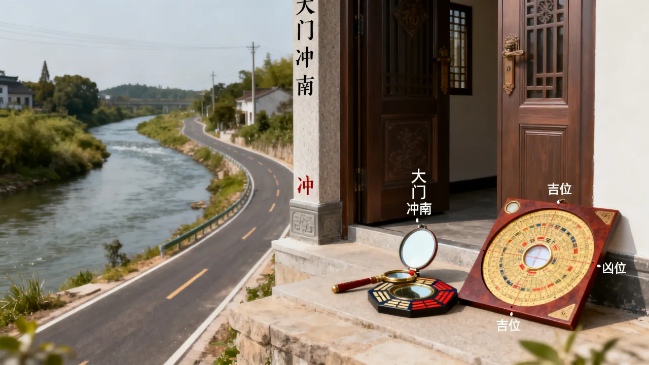 大门冲南怎么判断吉凶,风水上有哪些讲究? 大门冲南怎么判断吉凶,风水上有哪些讲究?
