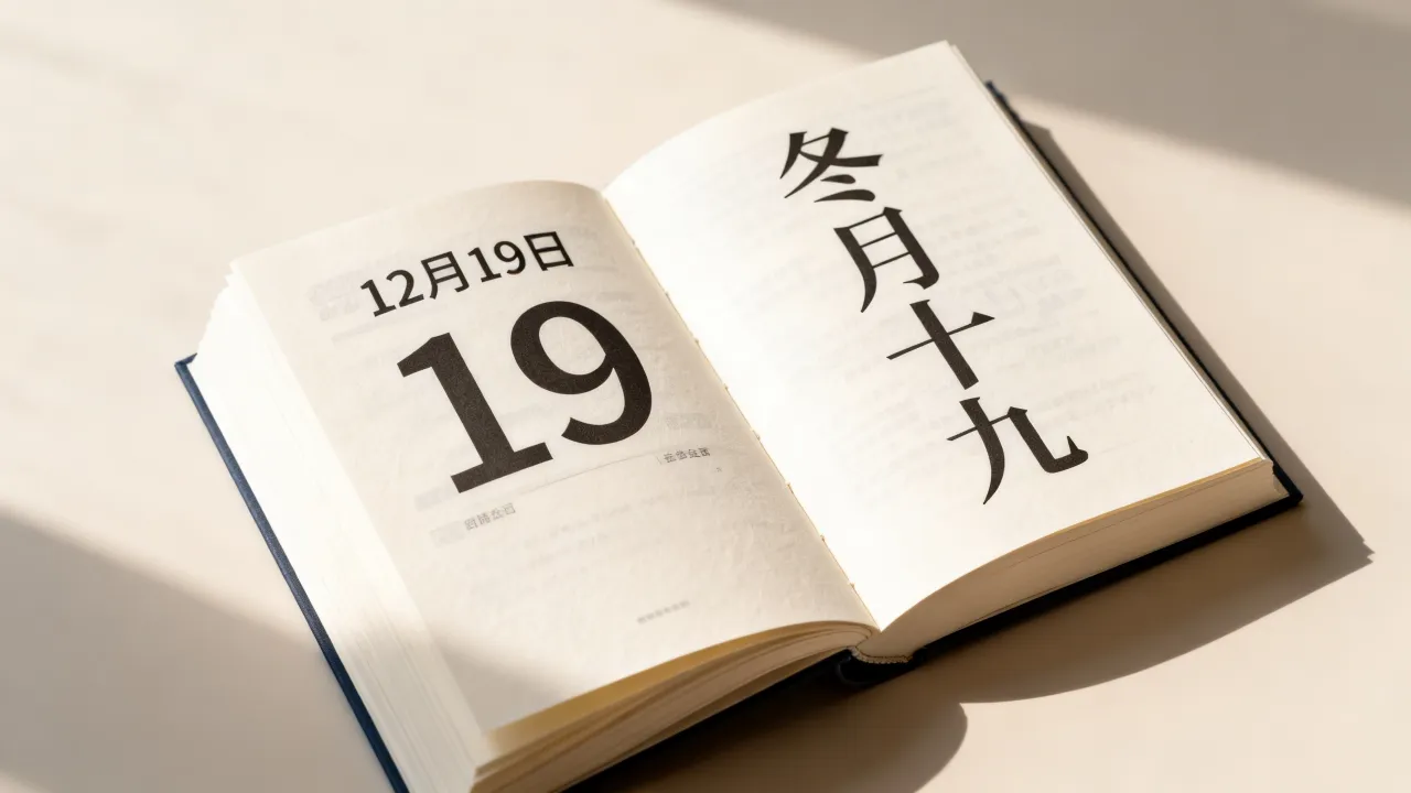 12月19日阴历是几月几号,农历冬月十九对应公历哪一天? 12月19日阴历是几月几号,农历冬月十九对应公历哪一天?