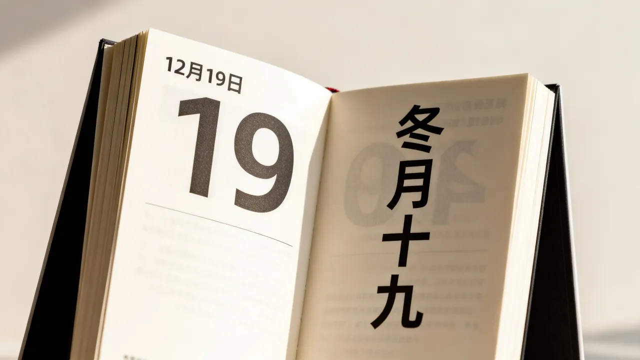 12月19日阴历是几月几号,农历冬月十九对应公历哪一天? 12月19日阴历是几月几号,农历冬月十九对应公历哪一天?