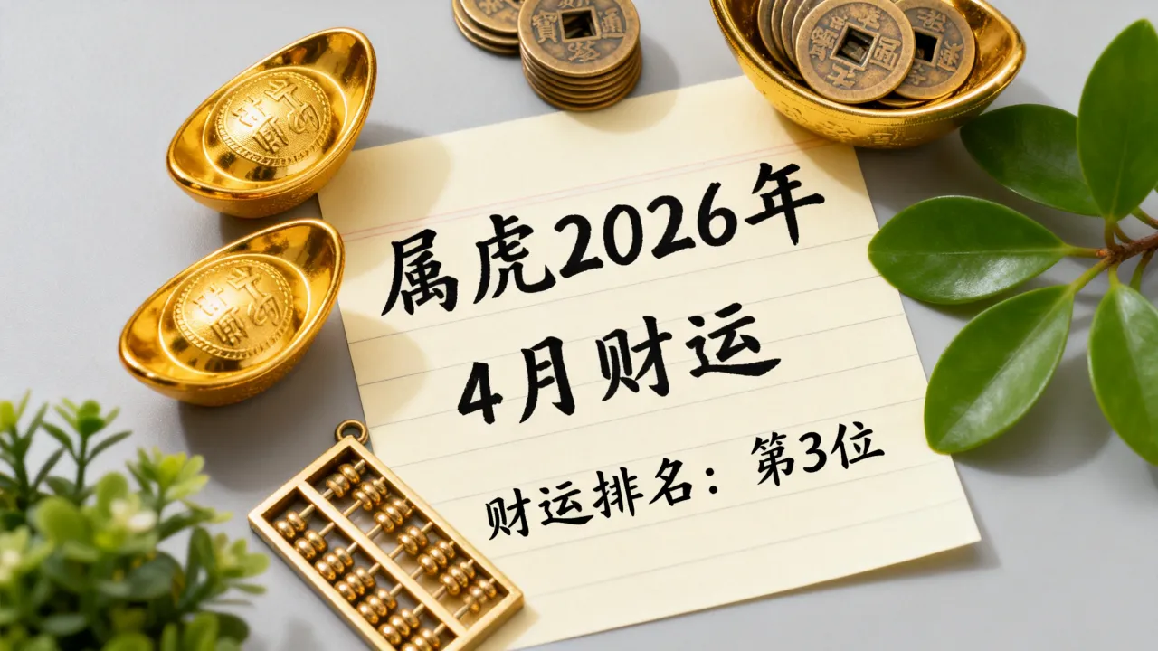 属虎2026年4月份财运如何,属虎2026年财运排名第几? 属虎2026年4月份财运如何,属虎2026年财运排名第几?