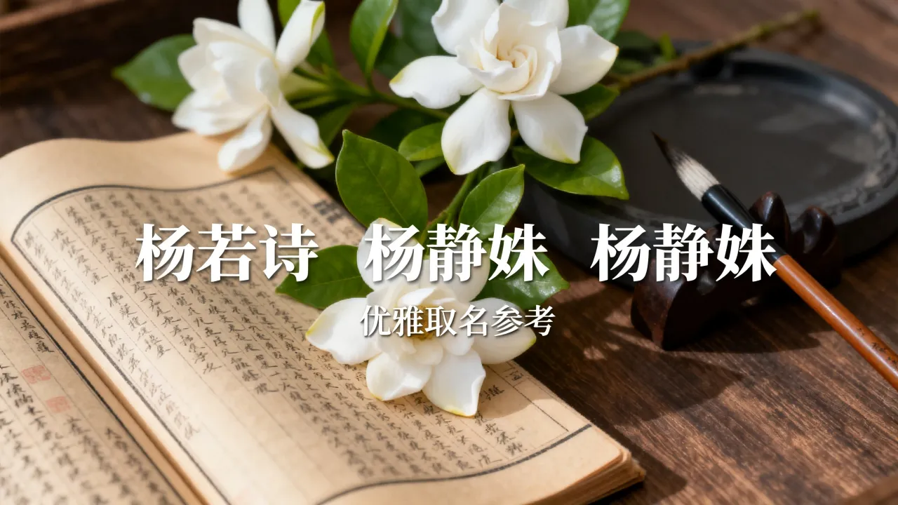 杨姓女宝宝怎么起名才优雅？杨姓女孩名字大全2025版