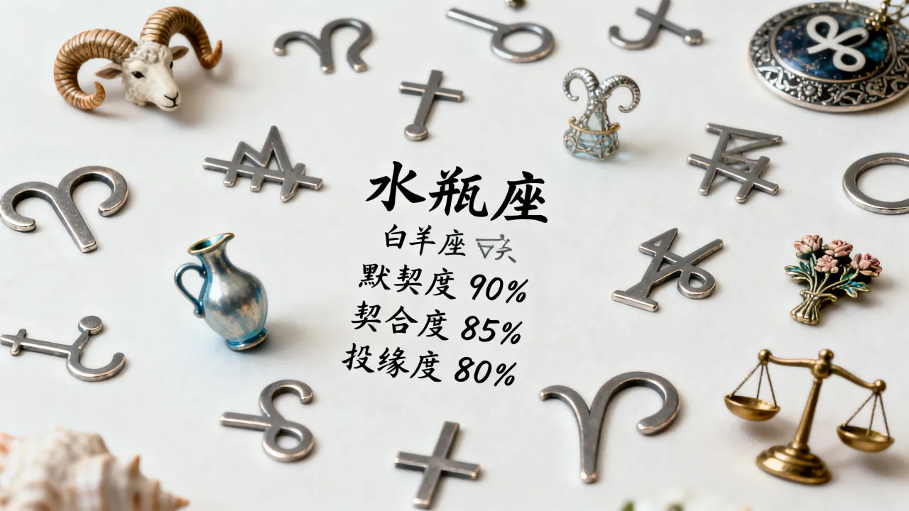 水瓶座和哪个星座最配?十二星座水瓶座配对全解析 水瓶座和哪个星座最配?十二星座水瓶座配对全解析