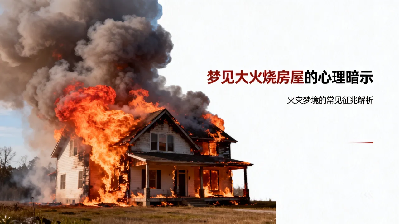 梦见大火烧房屋有什么含义?为什么总梦到火灾征兆? 梦见大火烧房屋有什么含义?为什么总梦到火灾征兆?
