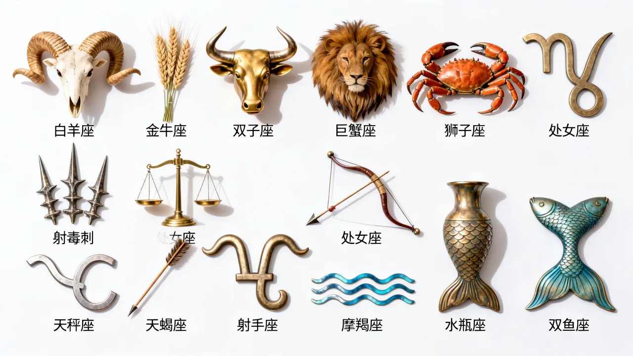 十二星座大全有哪些,十二星座所有星座完整列表是什么? 十二星座大全有哪些,十二星座所有星座完整列表是什么?