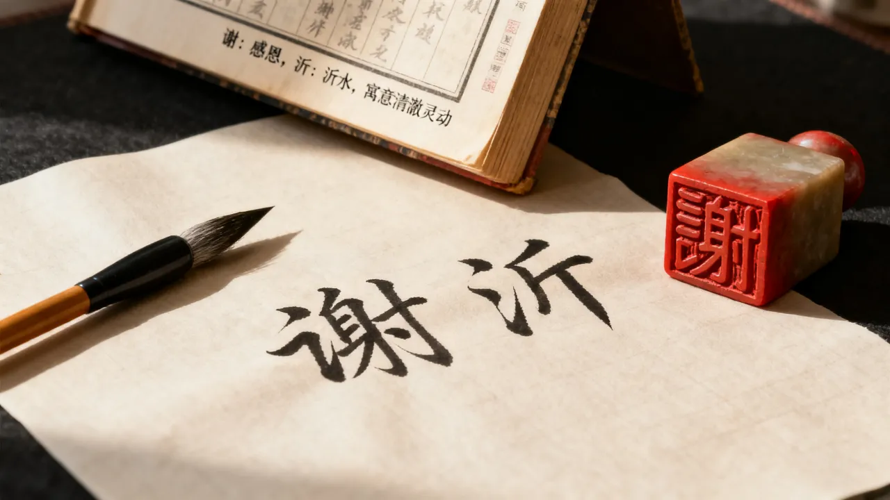 龙宝宝起名谢沂什么好？谢沂名字寓意及搭配推荐