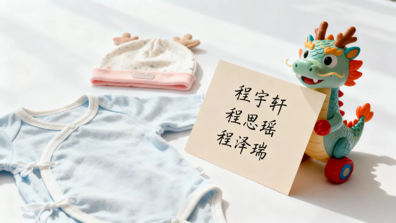 龙宝宝姓程怎么起名,程姓龙年宝宝取什么名字好? 龙宝宝姓程怎么起名,程姓龙年宝宝取什么名字好?
