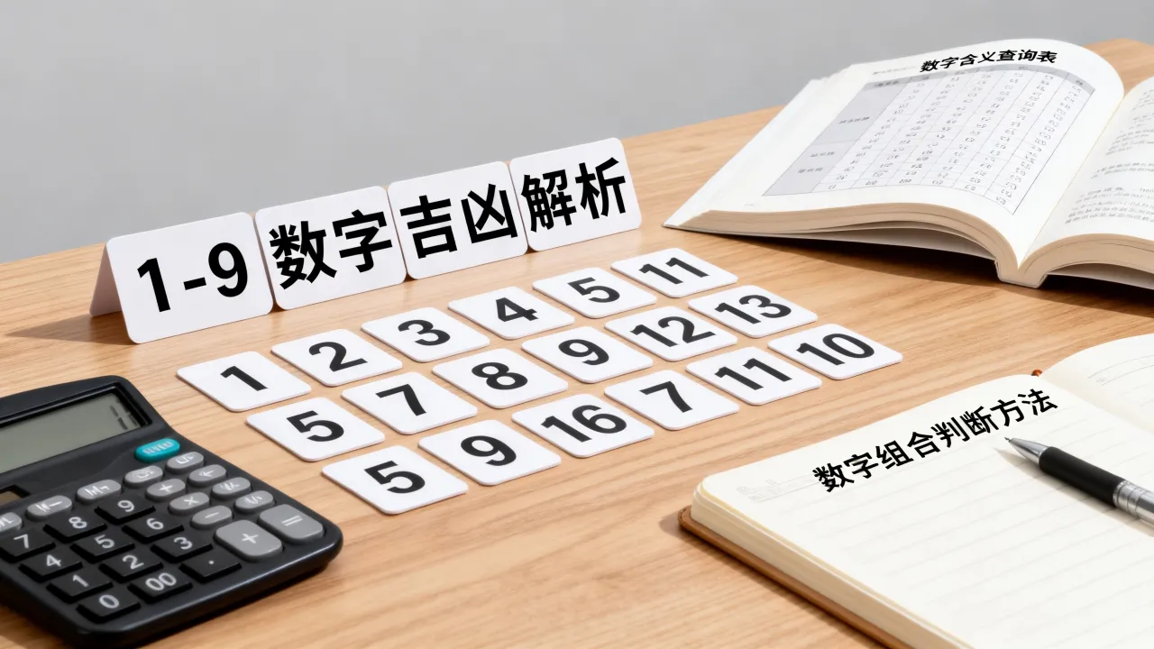 数字含义怎么看吉凶呢，数字吉凶怎么判断好坏和查询方法