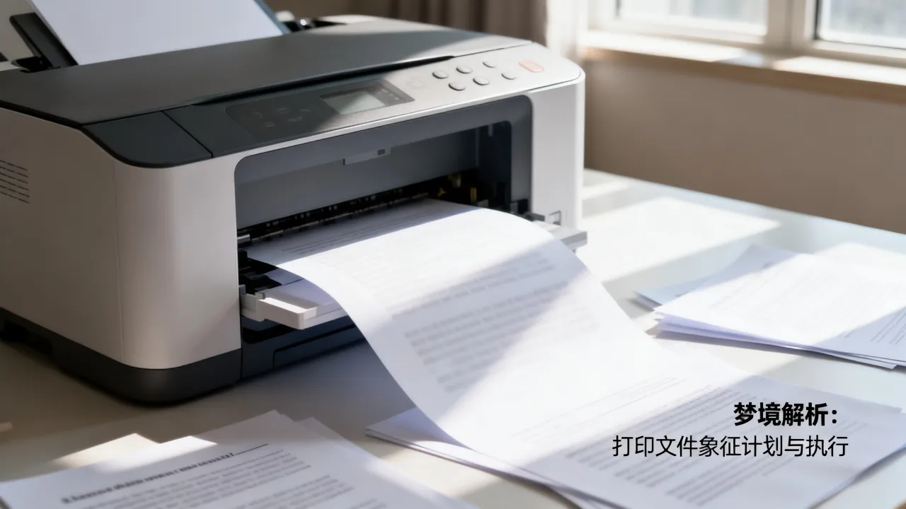 梦到打印文件是什么兆头,梦见打印文件预示着什么 梦到打印文件是什么兆头,梦见打印文件预示着什么