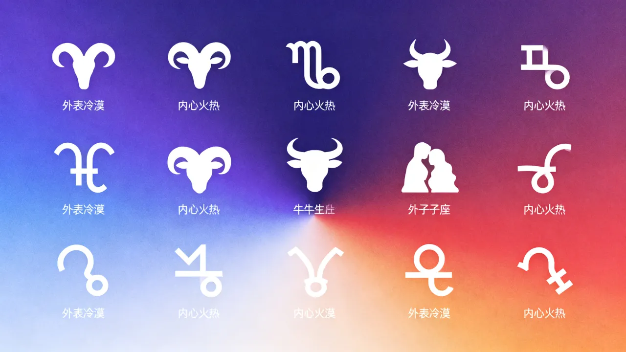 十二星座内外冷热怎么回事?外表冷漠内心火热的星座有哪些? 十二星座内外冷热怎么回事?外表冷漠内心火热的星座有哪些?
