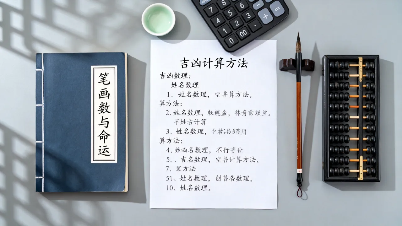 名字笔画数真的决定命运吗，姓名数理吉凶怎么算