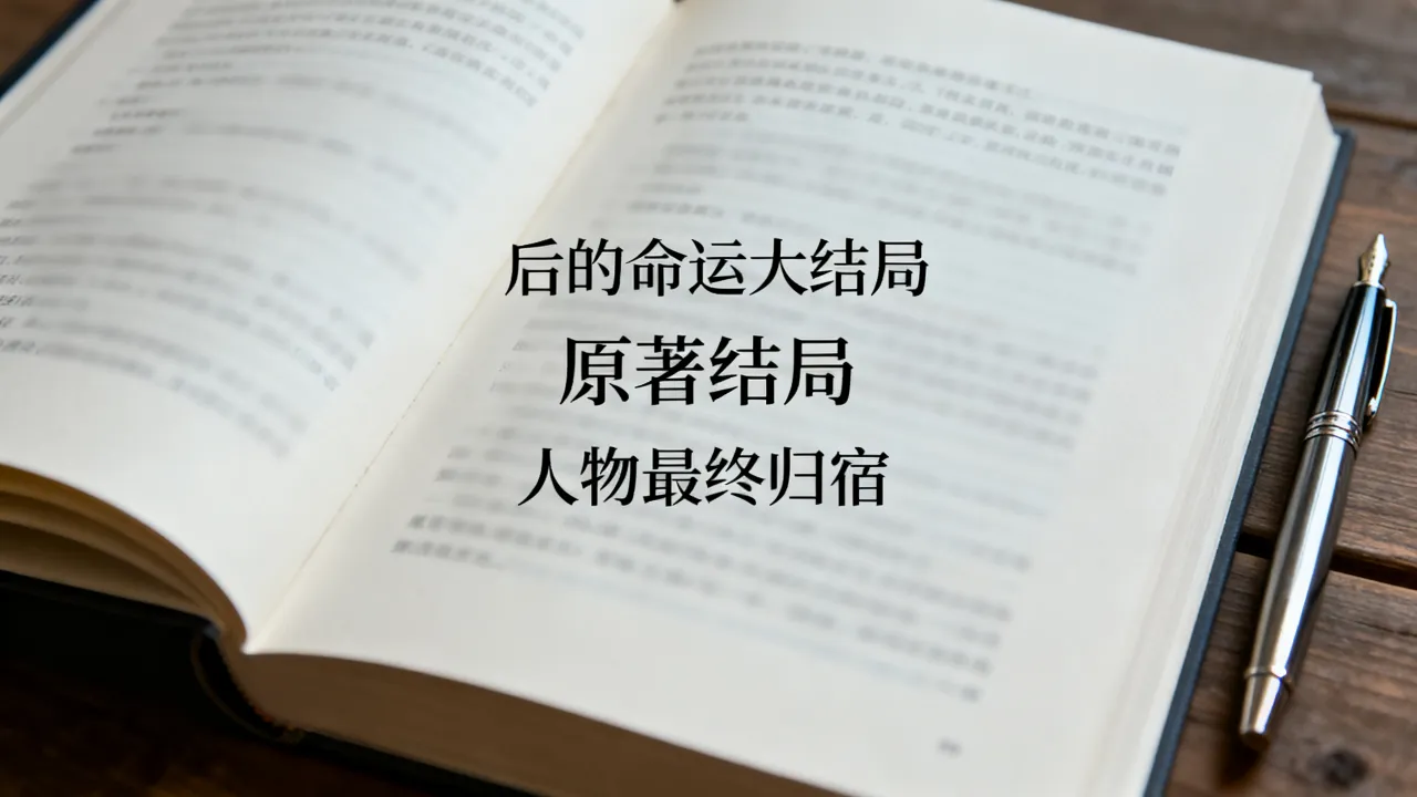 后的命运大结局是什么，后的命运原著结局和人物最终归宿如何