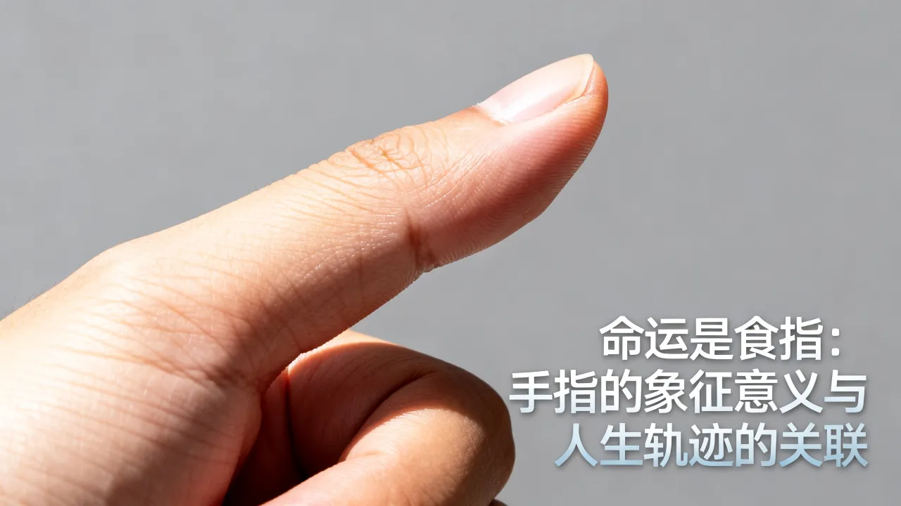 命运是食指是什么意思,命运是食指吗为什么这么说 命运是食指是什么意思,命运是食指吗为什么这么说