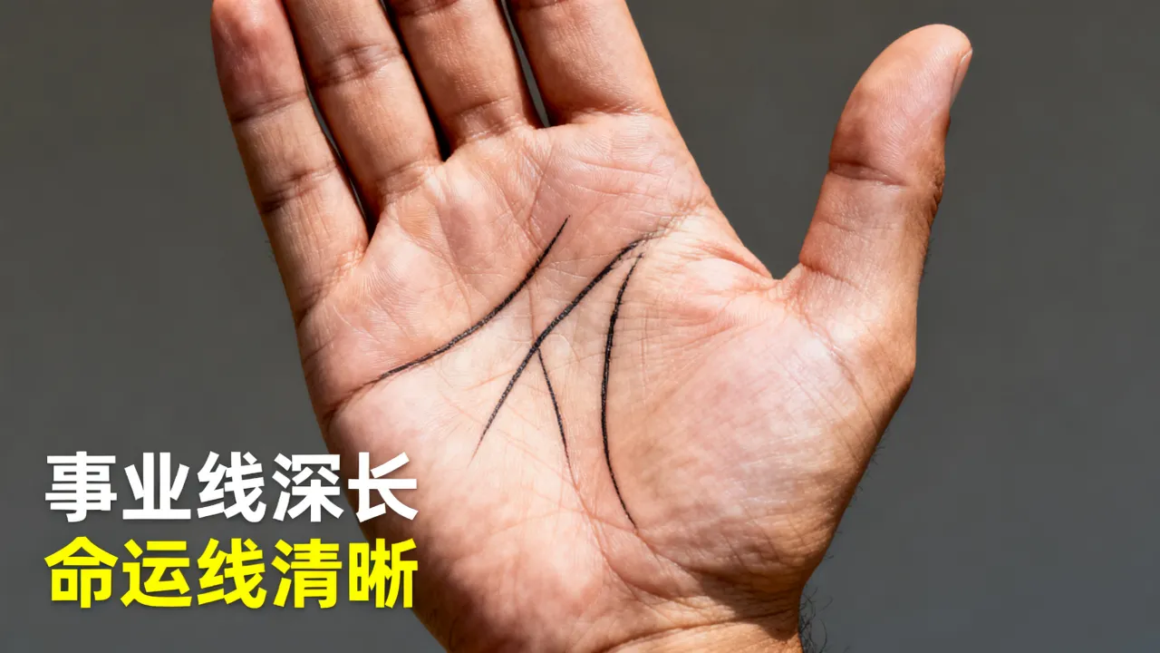 事业线命运线怎么看,手相事业线深长命运线清晰代表什么 事业线命运线怎么看,手相事业线深长命运线清晰代表什么