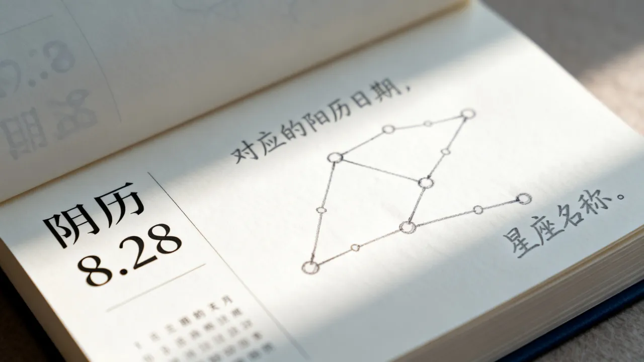 阴历8.28是什么星座,阴历生日怎么算星座对照表 阴历8.28是什么星座,阴历生日怎么算星座对照表