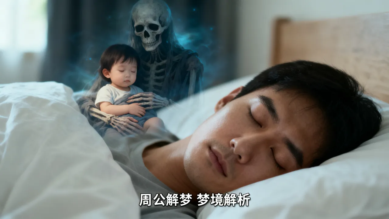 梦到了死人抱孩子代表着什么，梦见死人抱孩子是什么意思周公解梦