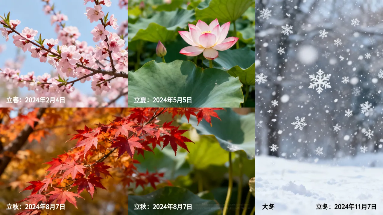 今年阴历节气有哪些?分别是什么时候,二十四节气时间表速查 今年阴历节气有哪些?分别是什么时候,二十四节气时间表速查