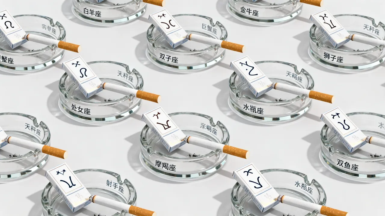 十二星座谁最爱抽烟？十二星座抽烟排名谁最厉害？