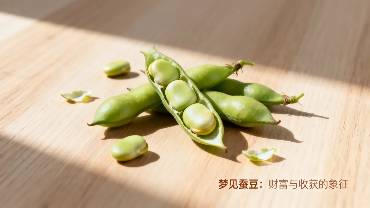 梦见蚕豆是什么意思？梦到蚕豆预兆好坏，周公解梦是什么预兆？